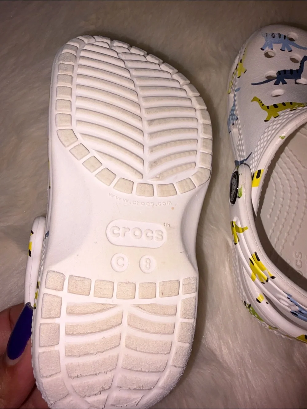 Crocs size 8 toddler